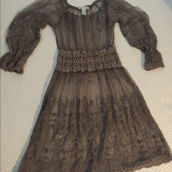 American Rag Tops - Sheer Dress Overlay