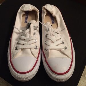 White converse shoes