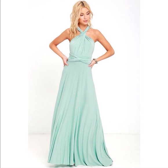 Aquamarine Multiway Convertible Maxi Maternity