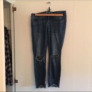 Free People Cropped Jeans