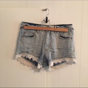 Free People Denim Shorts