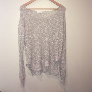 Oversized light sweater