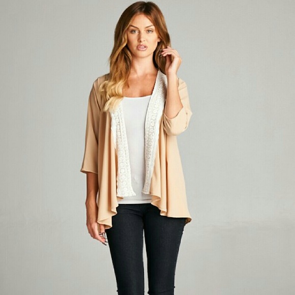 SALE  * Kimono Open Cardigan - Picture 4 of 7