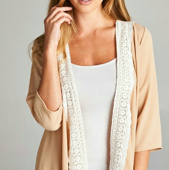 SALE  * Kimono Open Cardigan - Picture 5 of 7