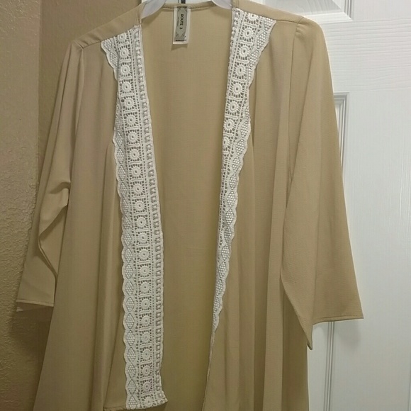 SALE  * Kimono Open Cardigan - Picture 3 of 7