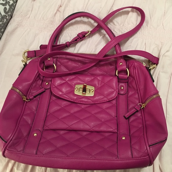 Merona Handbags - Magenta Merona Handbag Satchel