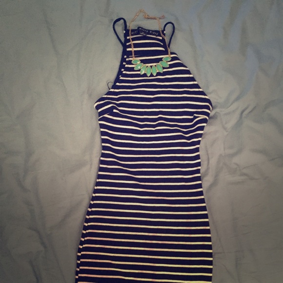 Black and white dress