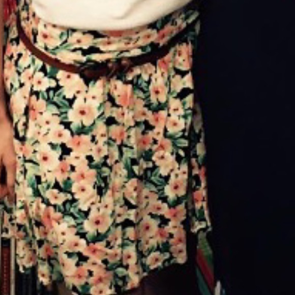 Medium floral skirt.