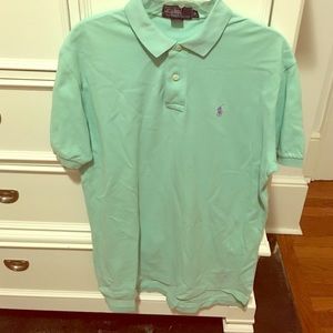 Men's green short sleeve Ralph Lauren Polo