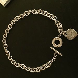 Tiffany&Co Heart Tag Toggle Necklace