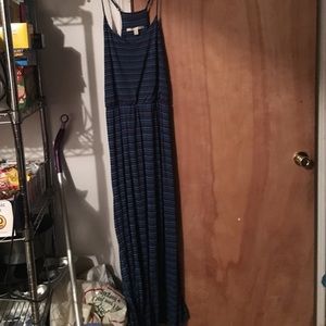 Lauren Conrad blue maxi dress