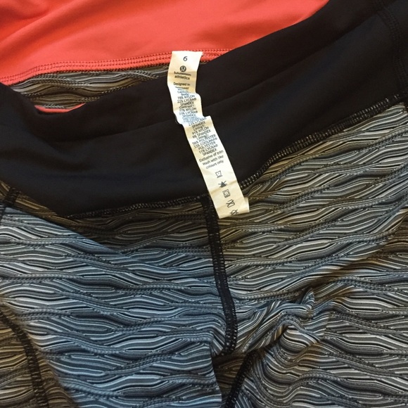 ⭕️ SOLD Lululemon Speed tight size 6 - Picture 2 of 2