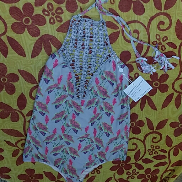 New acacia teahupo'o vintage hawaii one-piece suit - Picture 2 of 4