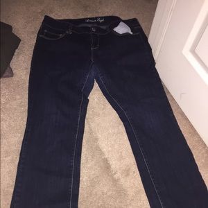 Dark wash American Eagle jeans