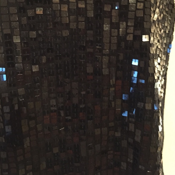 Black Sequin Top - image 4