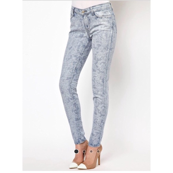 Paisley print J Brand jeans size 26