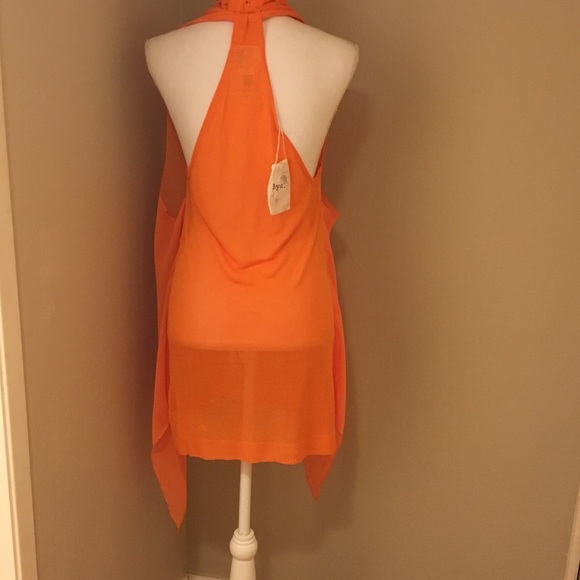 Sold New Chic Orange Dress By Ryu - Picture 3 of 4