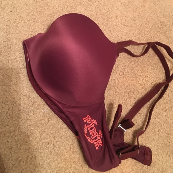 Burgundy bra from Victoria's Secret Pink - Picture 1 of 4