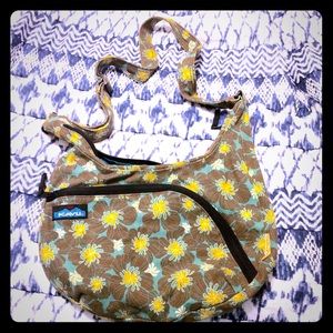 Kavu floral patterned cross body satchel