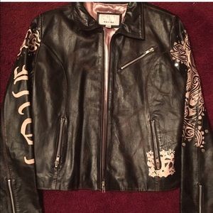 Wilson leather rocket jacket!