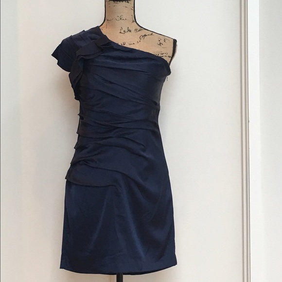 Navy Blue Express Dress - Picture 1 of 2