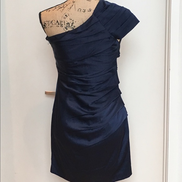Navy Blue Express Dress - Picture 2 of 2