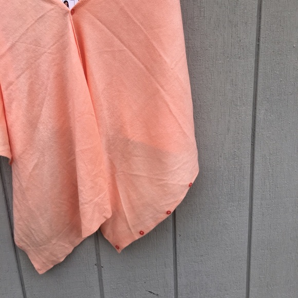 →HOST PICK← versatile peachy poncho - Picture 3 of 9