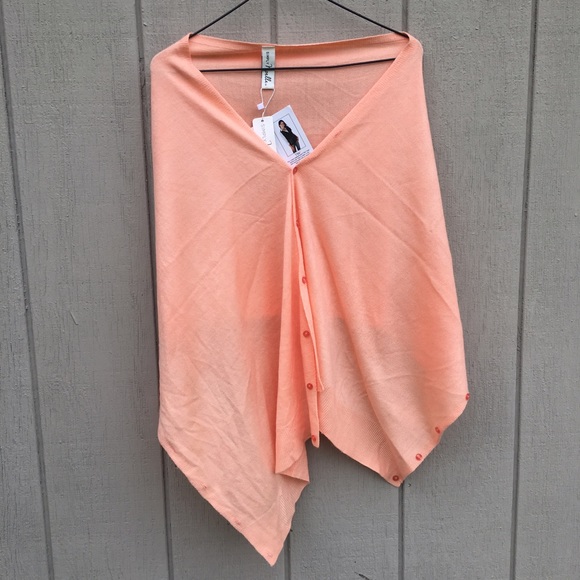 →HOST PICK← versatile peachy poncho - Picture 5 of 9