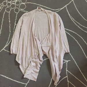 Wrap cardigan with pockets