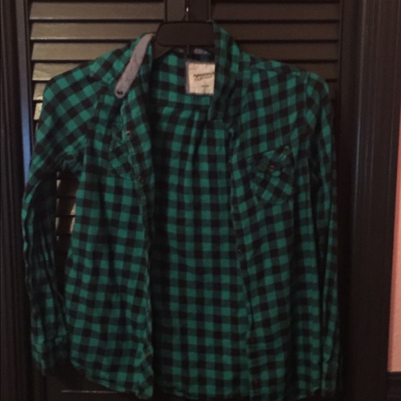 Green and Black Plaid