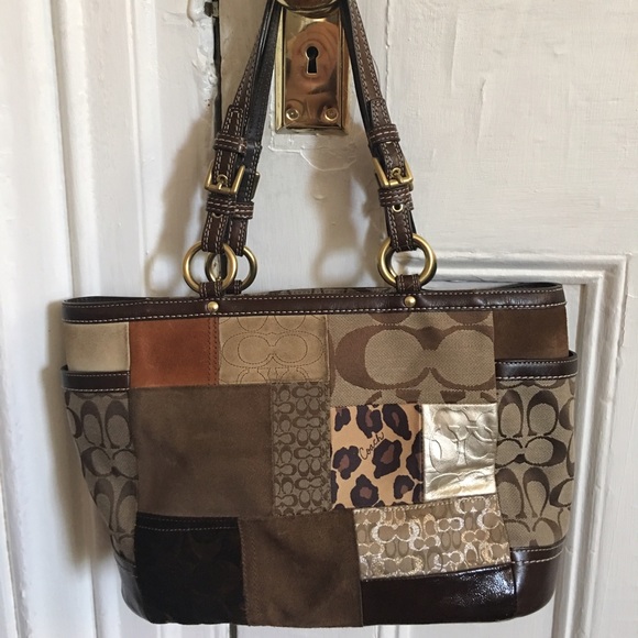 Coach Bags Patchwork Purse Poshmark