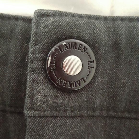 Ralph Lauren Charcoal Grey Pencil Skirt - Picture 2 of 2