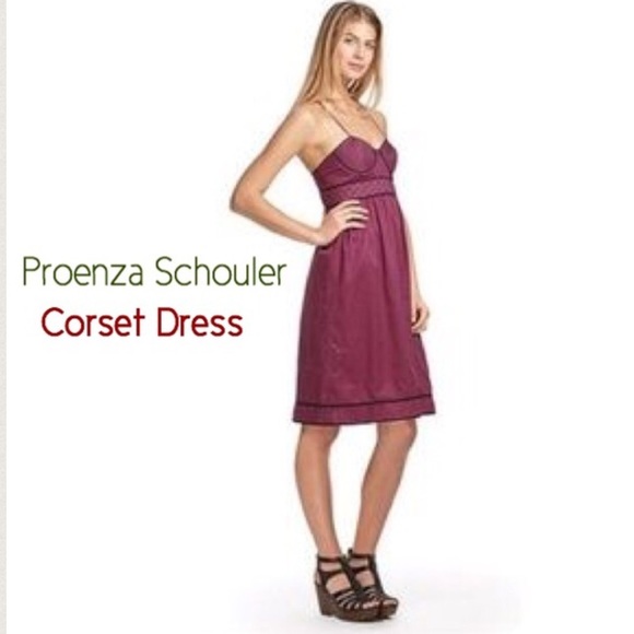 EUC Proenza Schouler Corset Dress - Picture 3 of 4