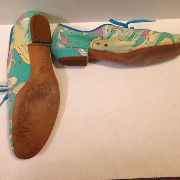 Authentic Pucci Lace-Up Flats - Sold in Bundle - Picture 2 of 4