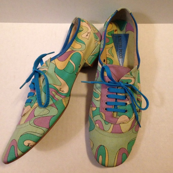 Authentic Pucci Lace-Up Flats - Sold in Bundle - Picture 4 of 4