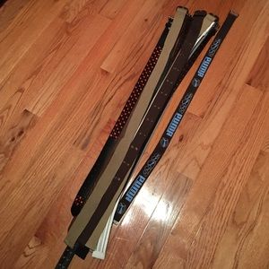 Bunch of belts