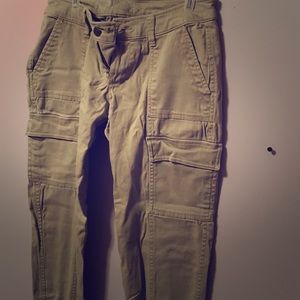 Khaki Skinny Jeans