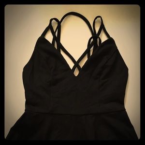 Strappy Little Black Dress from F21