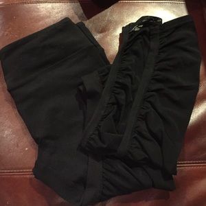 Black Mesh Alo Goddess leggings large