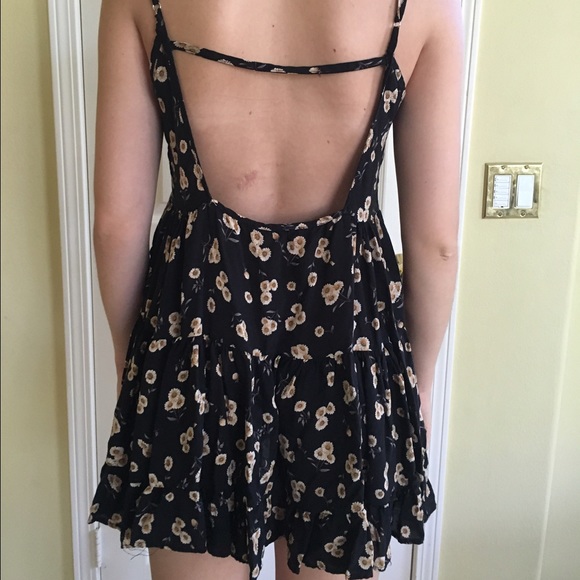 Brandy Melville sunflower Jada dress