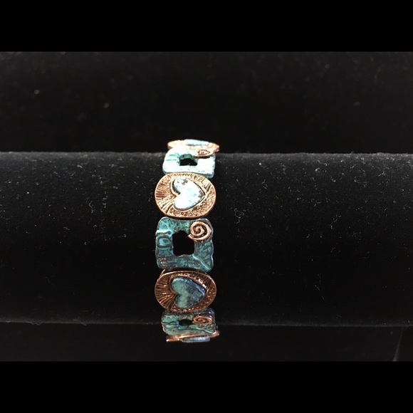 Copper stretch bracelet - Picture 3 of 4