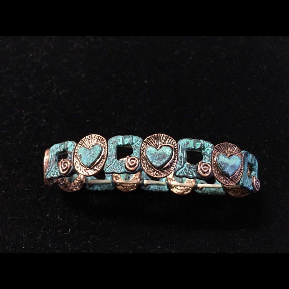 Copper stretch bracelet - Picture 4 of 4