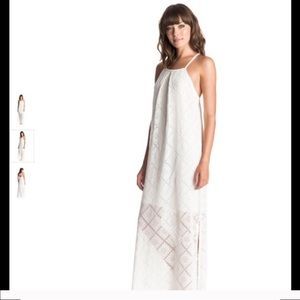 Roxy Gypsea Treasures Crochet Maxi Dress