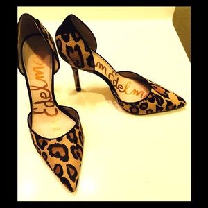 Sam Edelman 'Delilah' Calf Hair d'Orsay Pump