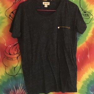 Large diesel grey t shirt with pocket