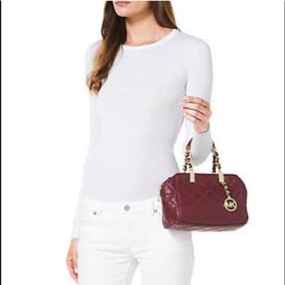 MICHAEL KORS PURPLE CROSSBODY!! - Picture 2 of 4