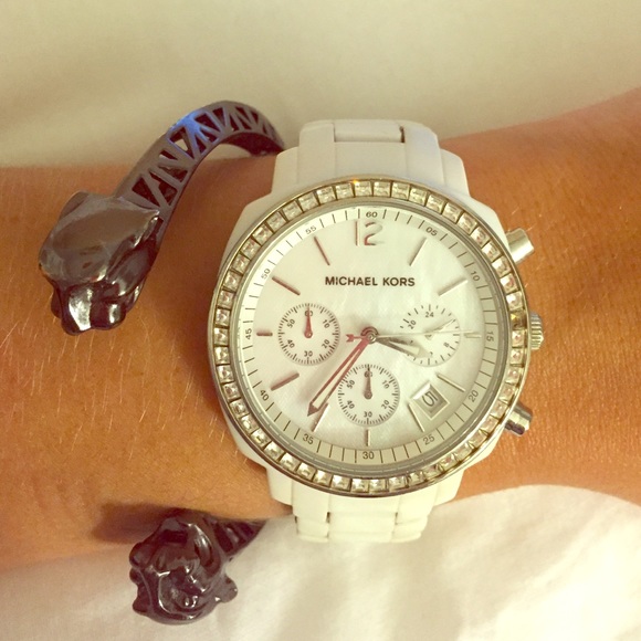 White Michael Kors Watch