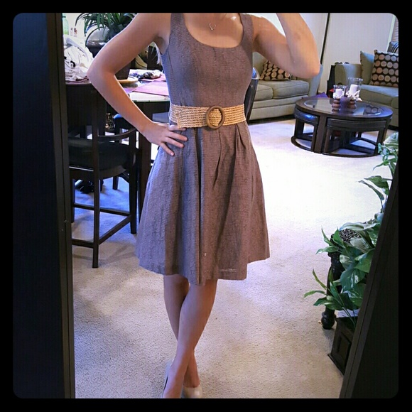 NWOT Nine West Belted Dress - Picture 2 of 4