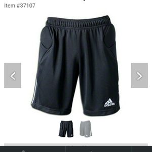 Addias blk goalkeeper shorts