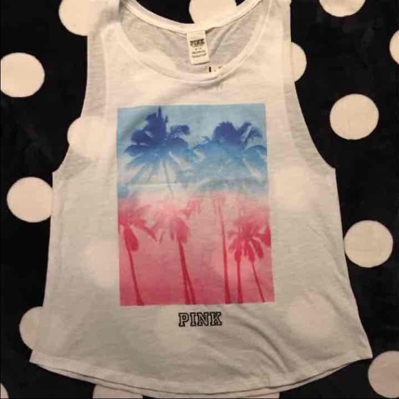 NEW PINK MUSCLE TANK